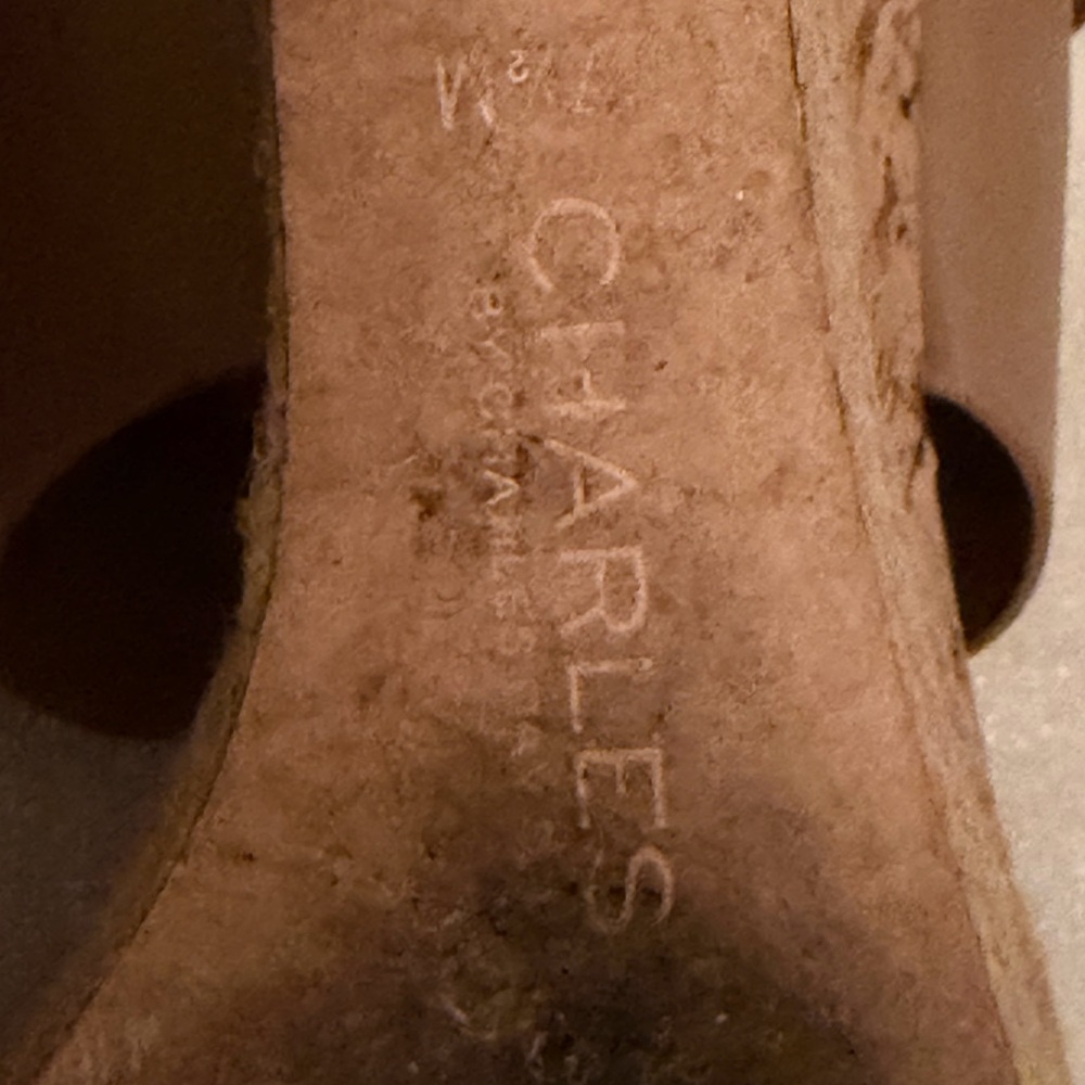 Charles By Charles David Brown Wedge Sandals - Picture 9 of 9